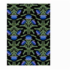 Pattern Thistle Structure Texture Large Garden Flag (two Sides) by Pakrebo