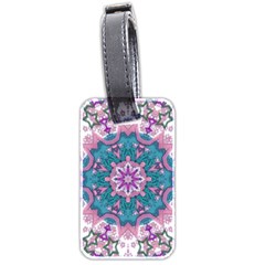 Mandala Pattern Abstract Luggage Tags (two Sides) by Pakrebo