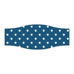 Polka Dot - Turquoise  Stretchable Headband by WensdaiAmbrose