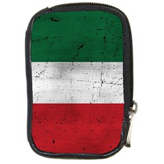 Flag Patriote Quebec Patriot Red Green White Grunge Separatism Compact Camera Leather Case by Quebec