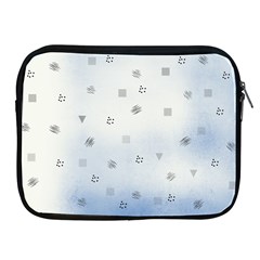 Simple Minimal Shapes Brushes Design Apple Ipad 2/3/4 Zipper Cases by LoolyElzayat