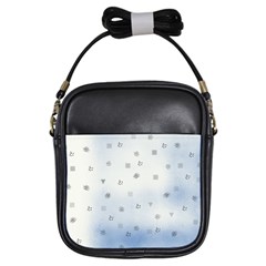 Simple Minimal Shapes Brushes Design Girls Sling Bag by LoolyElzayat