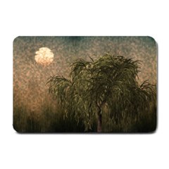 Willow At Sunset Small Doormat  by LoolyElzayat