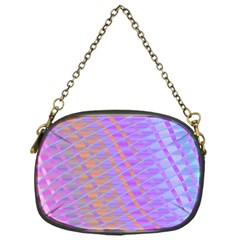 Diagonal Line Design Art Chain Purse (one Side) by LoolyElzayat