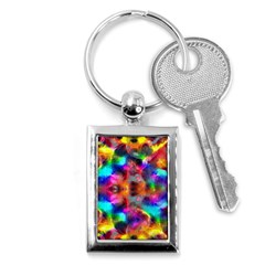 Farbenpracht Kaleidoscope Key Chains (rectangle)  by Pakrebo