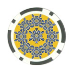 Background Image Decorative Poker Chip Card Guard Front