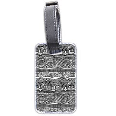 Ethno Seamless Pattern Luggage Tags (two Sides) by Pakrebo