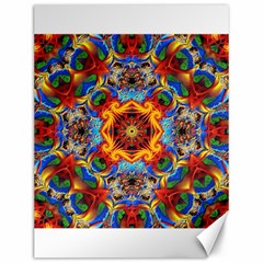 Farbenpracht Kaleidoscope Canvas 12  X 16  by Pakrebo