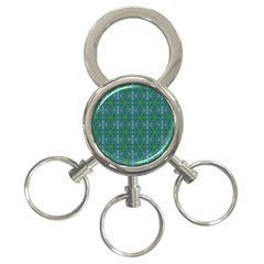 Farbenpracht Kaleidoscope Patterns 3-ring Key Chains by Pakrebo