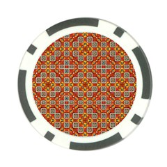 Tile Background Image Pattern Poker Chip Card Guard by Pakrebo