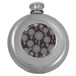 Zappwaits Round Hip Flask (5 oz) Front