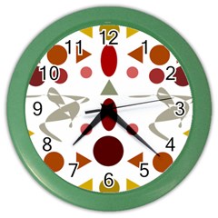 Zappwaits Collection Color Wall Clock by zappwaits