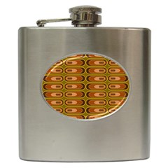 Zappwaits Retro Hip Flask (6 Oz) by zappwaits