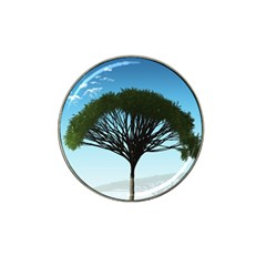 Tree And Blue Sky Hat Clip Ball Marker by LoolyElzayat