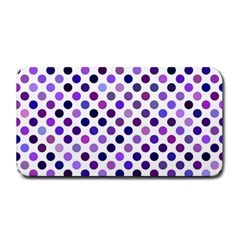 Shades Of Purple Polka Dots Medium Bar Mats by retrotoomoderndesigns