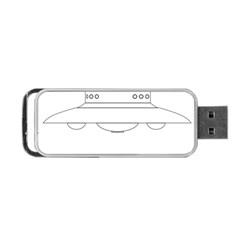 Alien Space Ufo Extraterrestrial Portable Usb Flash (two Sides) by Wegoenart