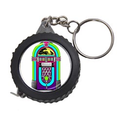 Jukebox Music Music Player Measuring Tape by Wegoenart