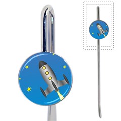 Rocket Spaceship Space Travel Nasa Book Mark by Wegoenart