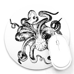 Animal Game Asset Call Invertebrate Round Mousepads by Wegoenart