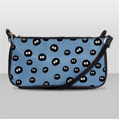 Totoro - Soot Sprites Pattern Shoulder Clutch Bag by Valentinaart