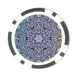 Tile Design Art Mosaic Pattern Poker Chip Card Guard Front