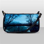 Bridge Trees Walking Nature Road Shoulder Clutch Bag Front