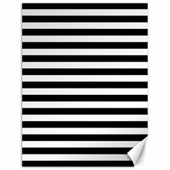 Black Stripes Canvas 18  X 24  by snowwhitegirl