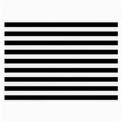 Black Stripes Large Glasses Cloth by snowwhitegirl