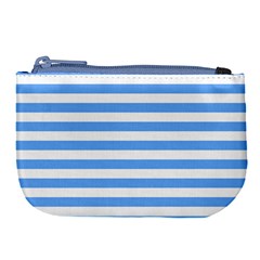 Blue Stripes Large Coin Purse by snowwhitegirl