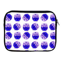 Kawaii Blueberry Jam Jar Pattern Apple Ipad 2/3/4 Zipper Cases by snowwhitegirl