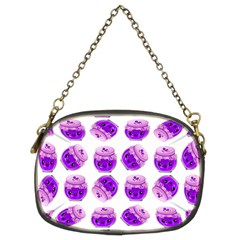 Kawaii Grape Jam Jar Pattern Chain Purse (two Sides) by snowwhitegirl