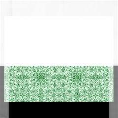 Ornamental Green Rectangular Jigsaw Puzzl by snowwhitegirl