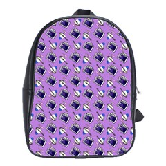 Kawaii Grape Rootbeer School Bag (large) by snowwhitegirl