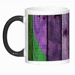 Wood Wall Heart Purple Green Morph Mugs by snowwhitegirl