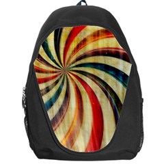 Abstract Rainbow Swirl Backpack Bag by snowwhitegirl