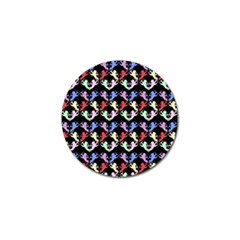 Colorful Cherubs Black Golf Ball Marker (10 Pack) by snowwhitegirl