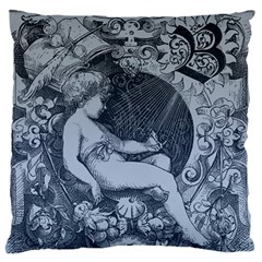 Victorian Angel With Shining Light Large Flano Cushion Case (two Sides) by snowwhitegirl