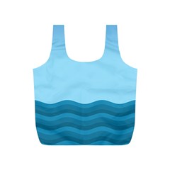 Making Waves Full Print Recycle Bag (s) by WensdaiAmbrose