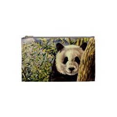 Panda Cosmetic Bag (small) by ArtByThree