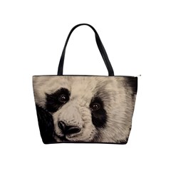 Giant Panda Classic Shoulder Handbag by ArtByThree