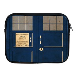 Tardis Poster Apple Ipad 2/3/4 Zipper Cases by Sudhe