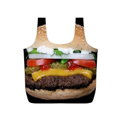 Abstract Barbeque Bbq Beauty Beef Full Print Recycle Bag (s) by Sudhe