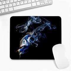 Smoke Flame Dynamic Wave Motion Large Mousepads by Sudhe