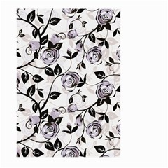 Floral Pattern Background Large Garden Flag (two Sides) by Sudhe