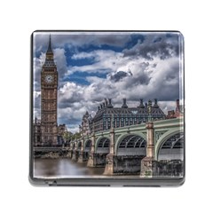 Architecture Big Ben Bridge Buildings Memory Card Reader (square 5 Slot) by Sudhe