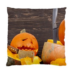 Old Crumpled Pumpkin Standard Cushion Case (one Side) by rsooll