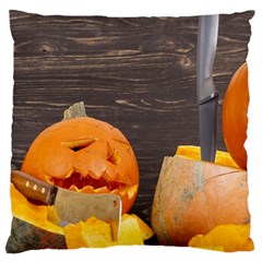 Old Crumpled Pumpkin Standard Flano Cushion Case (one Side) by rsooll