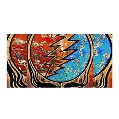 Grateful Dead Rock Band Satin Wrap by Sudhe