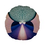 Digital Art Art Artwork Abstract Standard 15  Premium Flano Round Cushions Front