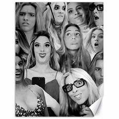 Lele Pons - Funny Faces Canvas 18  X 24  by Valentinaart